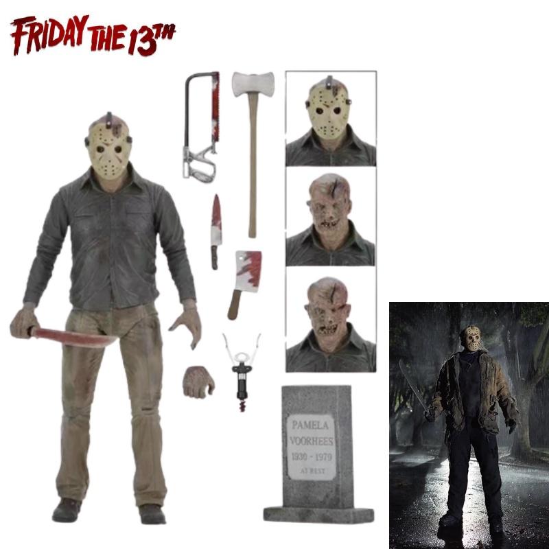 Black Friday Horror Street Freddy Jason Action Figure Model Toy