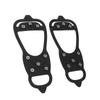 Anti Slip Ice Cleats Shoe Spikes Crampons 8 Steel Spikes Walk Traction Snow Grips
