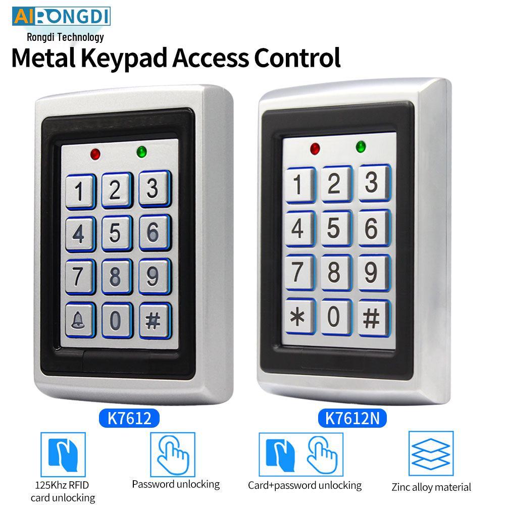 K7612 Metall-Zugangskontroller mit Ausweis- und Passwortzugang