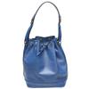 Epi Noe Shoulder Bag Epi Leather Blue Women M44005 Used