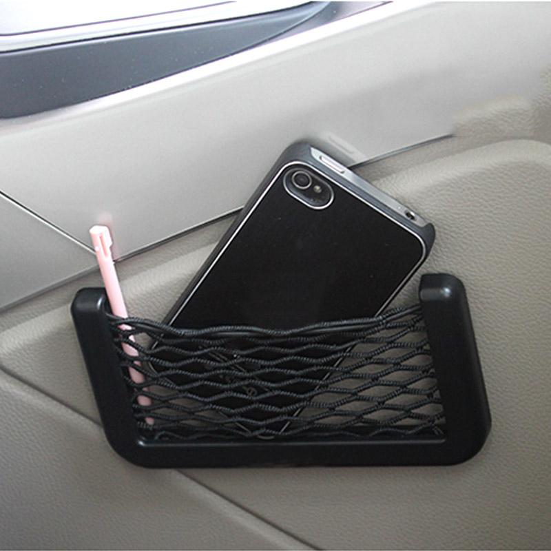 Universelle Seiten-Rücken-Netz-Aufbewahrungstasche für Autositz, Handyhalter, Tasche, Organizer-Tasche