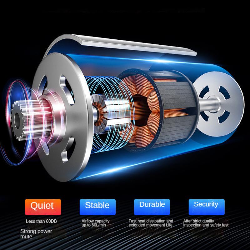 Pompă de compresor de aer auto 150psi DC 12V cu două cilindri pentru umflarea anvelopelor auto cu manometru Poric Car Metal Air Compresstable