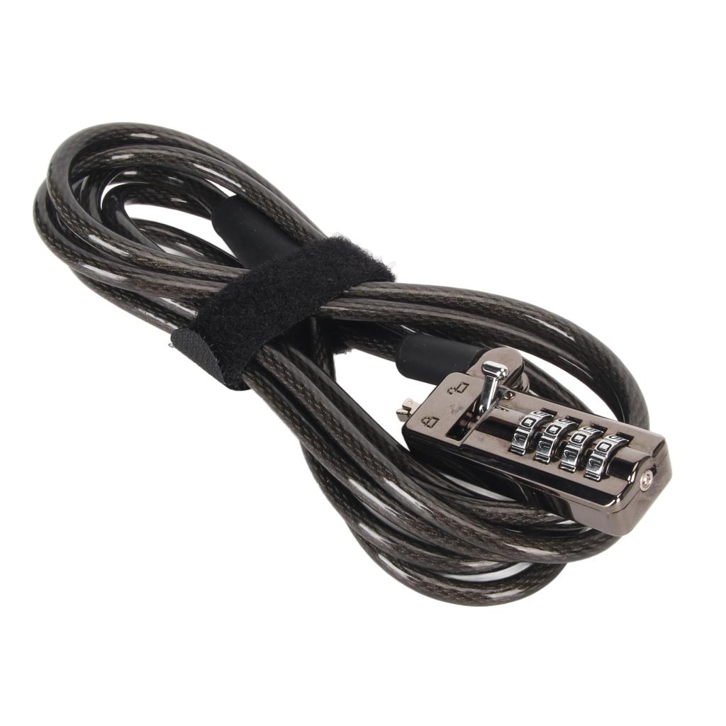 Laptop Lock 4 Digit Cipher Durable Portable Computer Security Cable with Lock for DELL