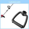 Mower Handle Lawn Black Handlebar Universal Tool Shock Absorption Durable Parts