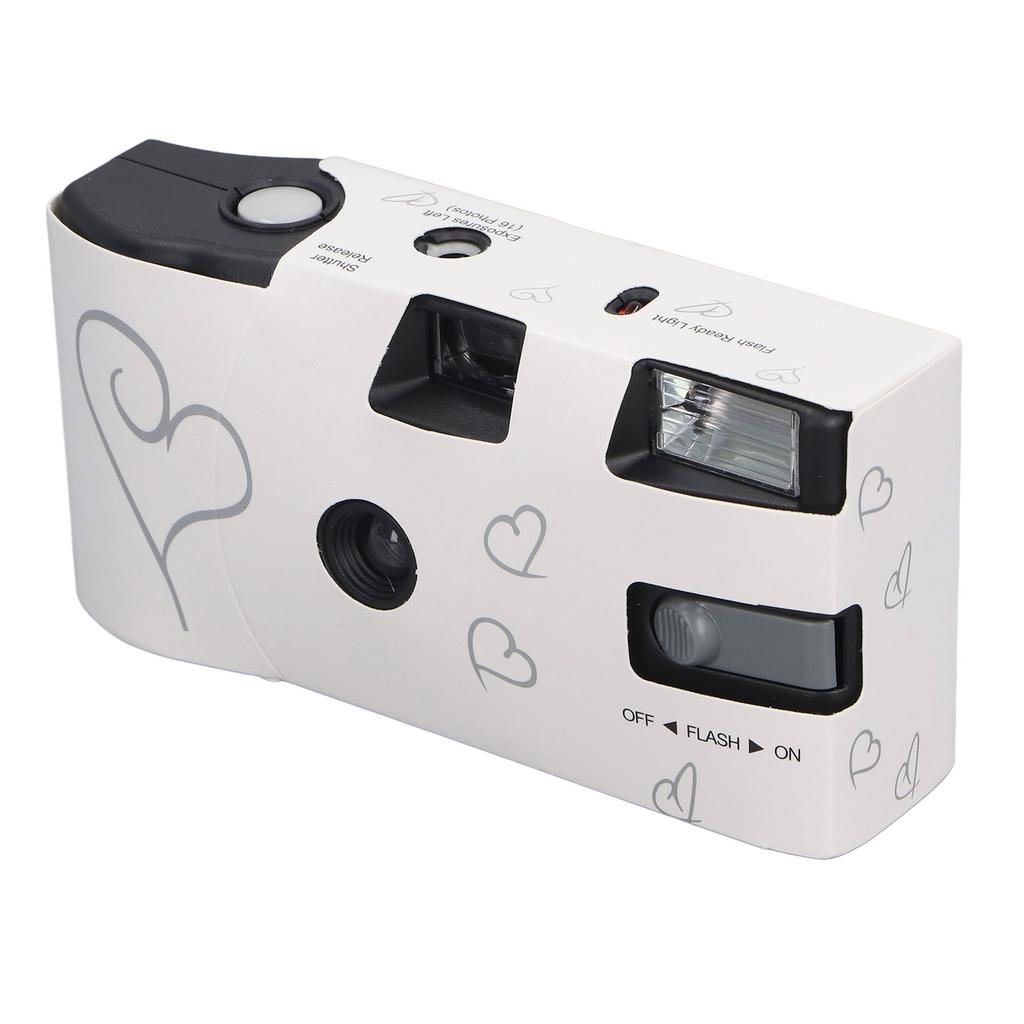 Disposable Camera for Wedding Retro Film Camera with Flash 27 35mm Color Films for Anniversary Concert Travel Camp