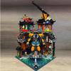 Compatible with LEGO 71837 Ninjago Ninjago Series Ninja City Workshop Building Model Assembled Building Blocks