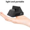 Replacement Charging Dock Station Stand Fit for NS TV Adapter Charging Adapter with Heatsink Function