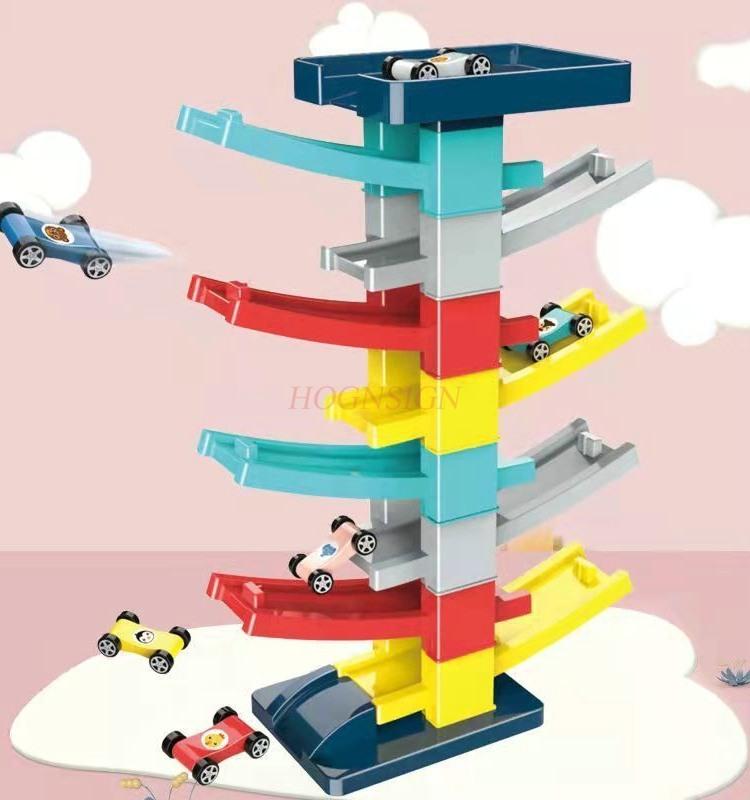 Baby Toys Over 6 Months Old Track Rotation Early Education Puzzle Children'S Toys Folding And Fun