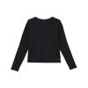 Nike Yoga Dri-FIT Women's Long-Sleeve Top Black DM7028-010