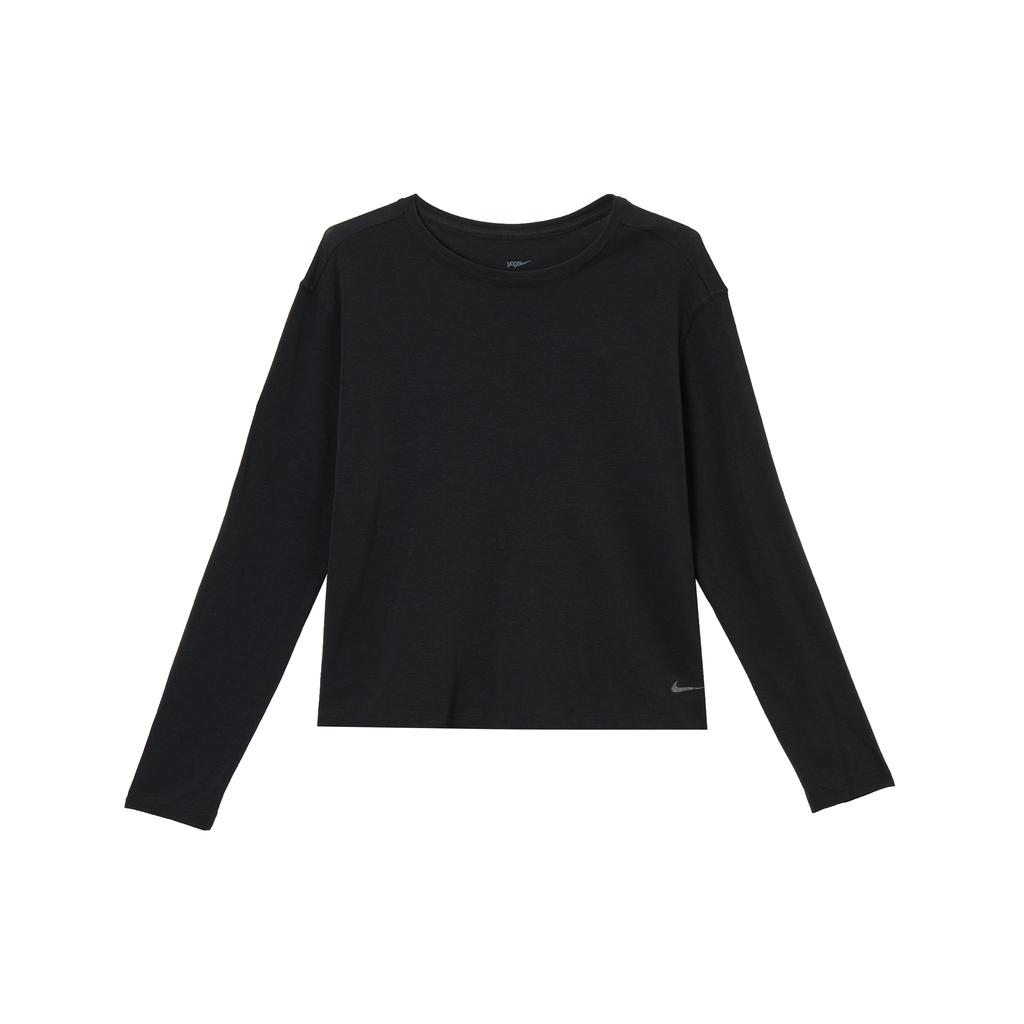 Nike Yoga Dri-FIT Women's Long-Sleeve Top Black DM7028-010