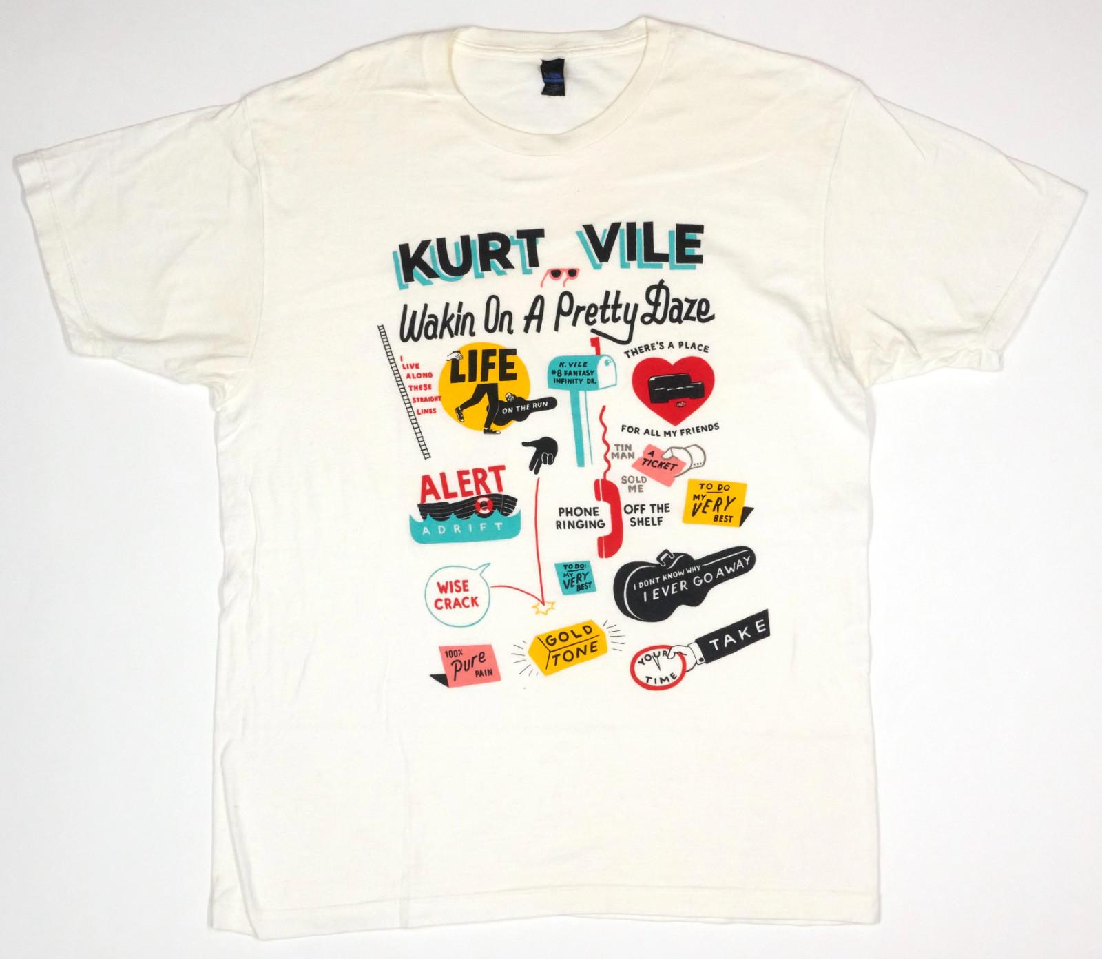 Wakin On A Pretty Daz Kurt Vile Collection WHite Unisex All Sizes Shirt LO582 XXXL