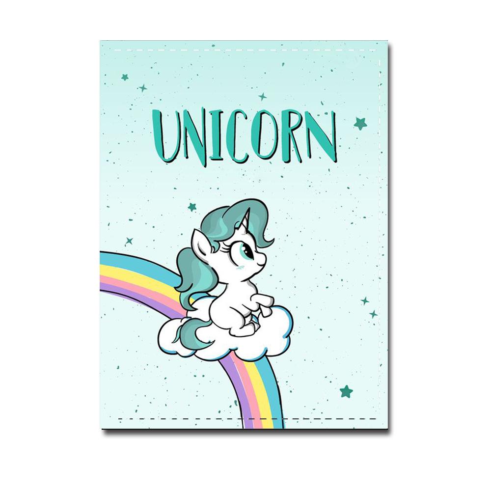 New Unicorn Series Waterproof Passport Bag, Student ID Holder
