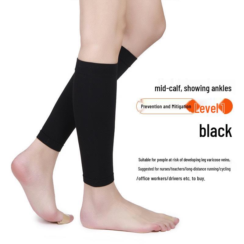 Dual-Level Compression Stockings Varicose Knee & Calf Support Socks