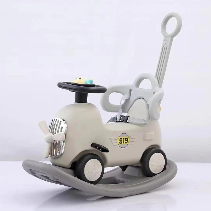 OEING 2-in-1 Rocking Horse & Ride-On Toy