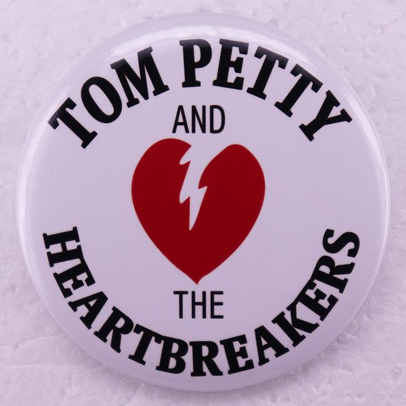 Tom Petty & The Heartbreakers Enamel Pin Badge - Rock Band