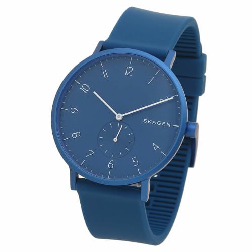 Skagen Allen 41mm Unisex Kvarts Klokke, Blå, for Menn og Kvinner, SKAGEN (3)SKW6508