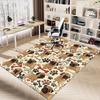 1 Stück Mops Knochen Extra Groß Rutschfester Teppich, Büro, Familie, Schlafzimmer, Studio - Großer TeppichJ0404