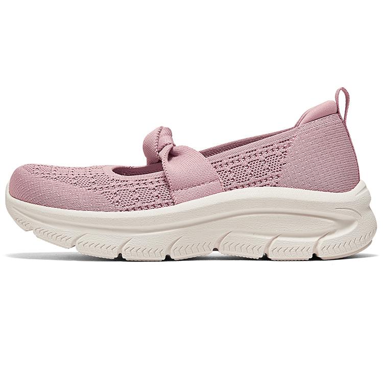Skechers Modern Comfort Damen Rosenrot Niedrige Freizeitschuhe Abriebfest Bequem Vielseitig 159117-ROS 39 white