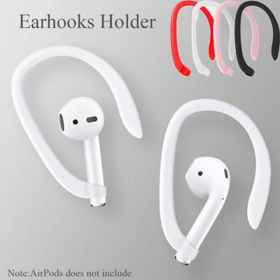 1 Pair Protective Earhooks Holder Secure Fit Hooks for Airpods Apple Wireless Earphones Accessories