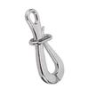 4in Quick Release Hook for Lifeboats 316 Stainless Steel Polished Antirust Boat Hardware Accessories