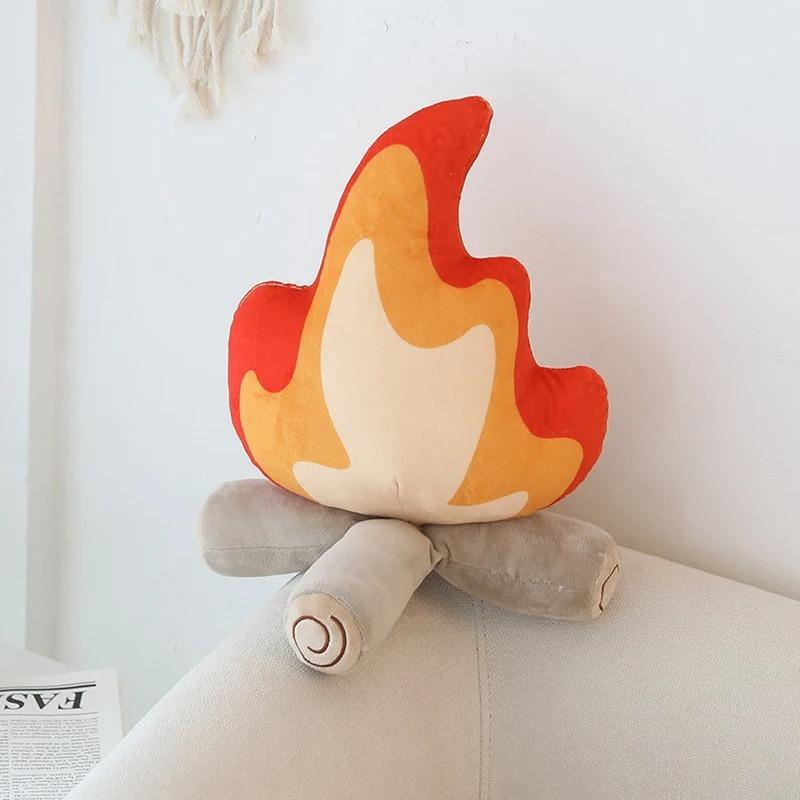 Bonfire Plush Toys Soft Throw Pillows Perfect for Bedroom Decoration, Birthday Parties & Holiday Celebrations! for Friend Gift