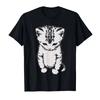 2026 El Gato Sad Kitten Funny Meme Sad Crying Munchkin Cat Trendy T-shirt for Men Women 100_ Cotton T Shirts Short Sleeve Top...