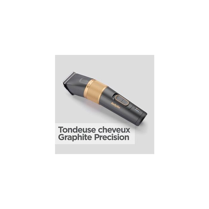 Tondeuse homme Babyliss E987E Graphite Precision