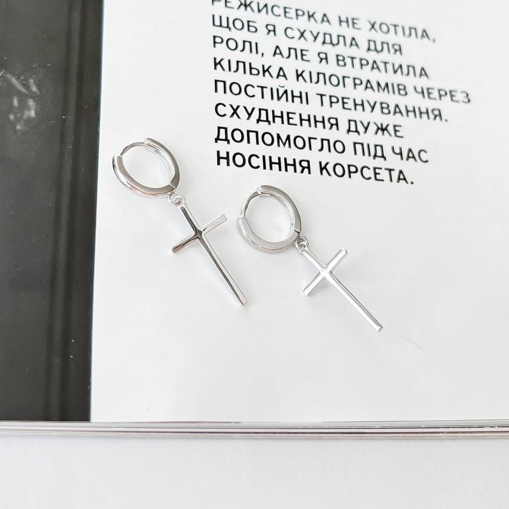 Silver Earrings Without Stones (2144342)