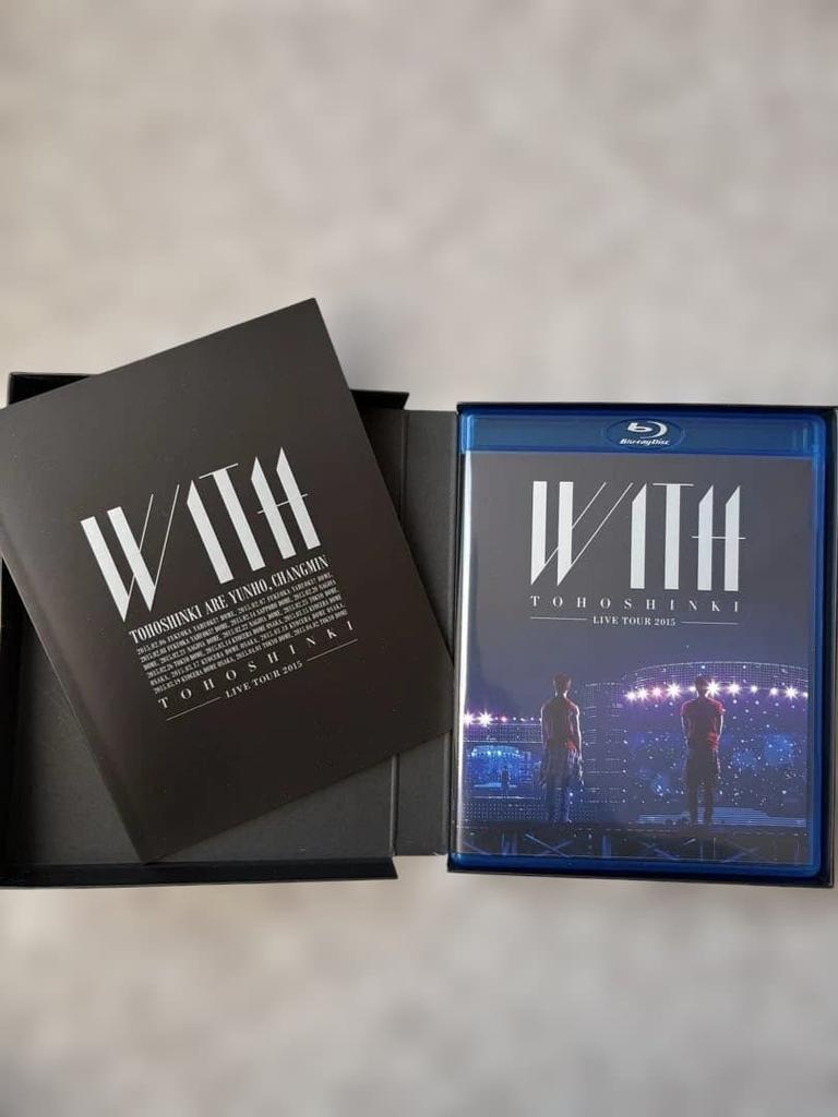 [USED] TVXQ WITH LIVE DVD Blu-ray