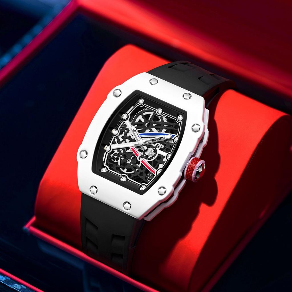 Ultra-thin fashion personalized men's watch luminous men's watch watch watch barrel-shaped quartz watch