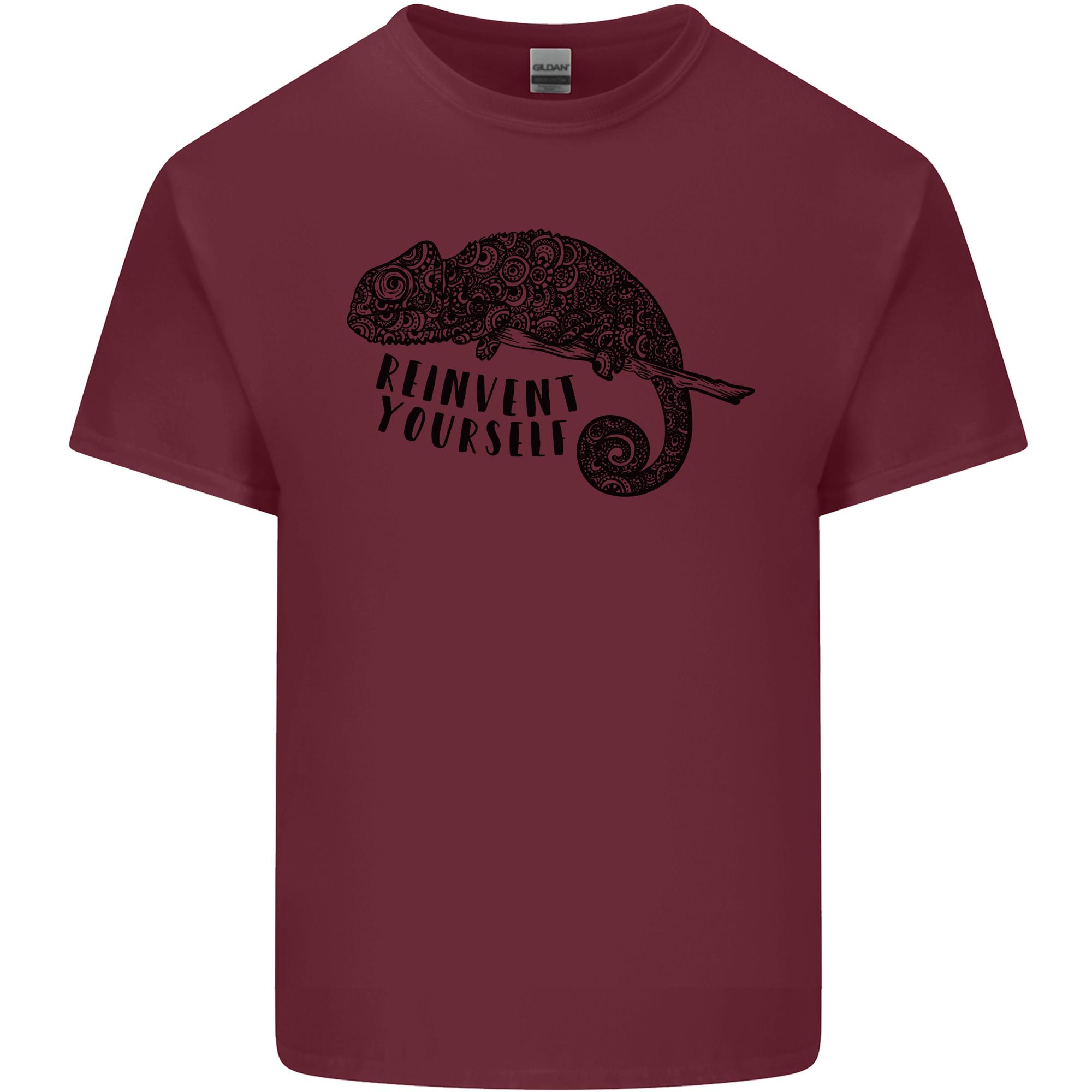 Chameleon Reinvent Yourself Unisexs Light Cotton TShirt S