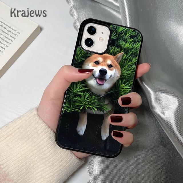 Krajews Animal Akita Dog soft Phone Case Cover For iPhone 17 Air 16 15 14 plus 12 13 pro max coque Shell Fundas