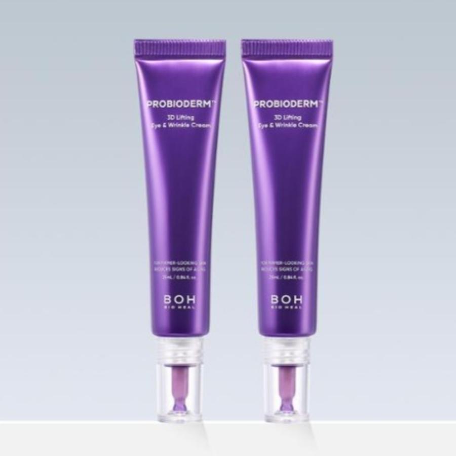 [1+1] BIOHEAL BOH PROBIODERM Krem Liftingujący 3D pod Oczy i na Zmarszczki 25ml Podwójne Opakowanie