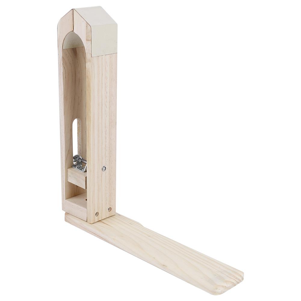 Buche Leder Halteklammer Holz Werkzeuge für DIY Nähen Nähen Schnürung Behandlungen Handwerk
