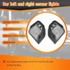 1 Pair Car Corner Lights Lamp For Toyota Land Cruiser LC70 LC76 LC78 LC79 2024+ Auto Accessories(Without Bulb)
