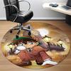 1PC Detective Conan Office Round Area Rug Suitable For Office, Under Office Chairs Bedroom Living Room Home Decor, Available in Various SizesT101