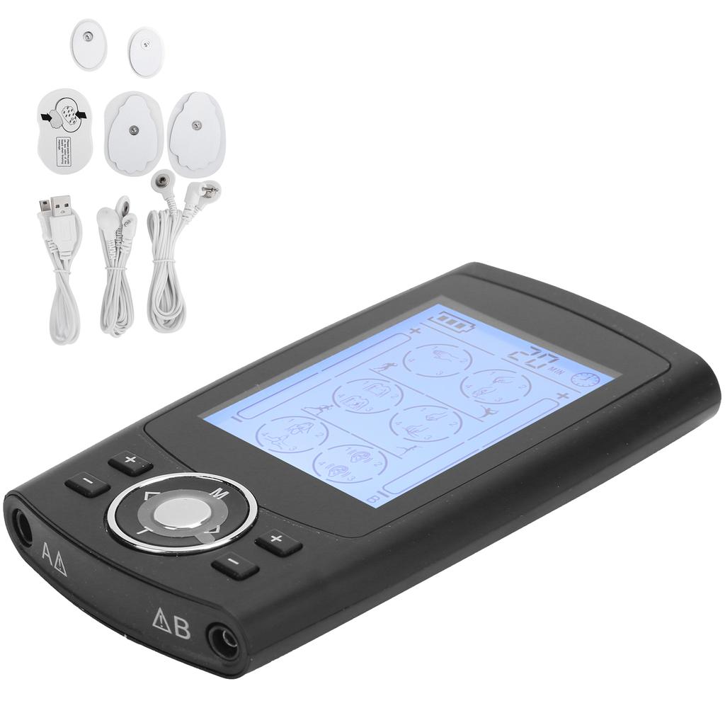 EMS Electrode Pads Pain Relieve Digital Body Acupuncture Meridians Massager