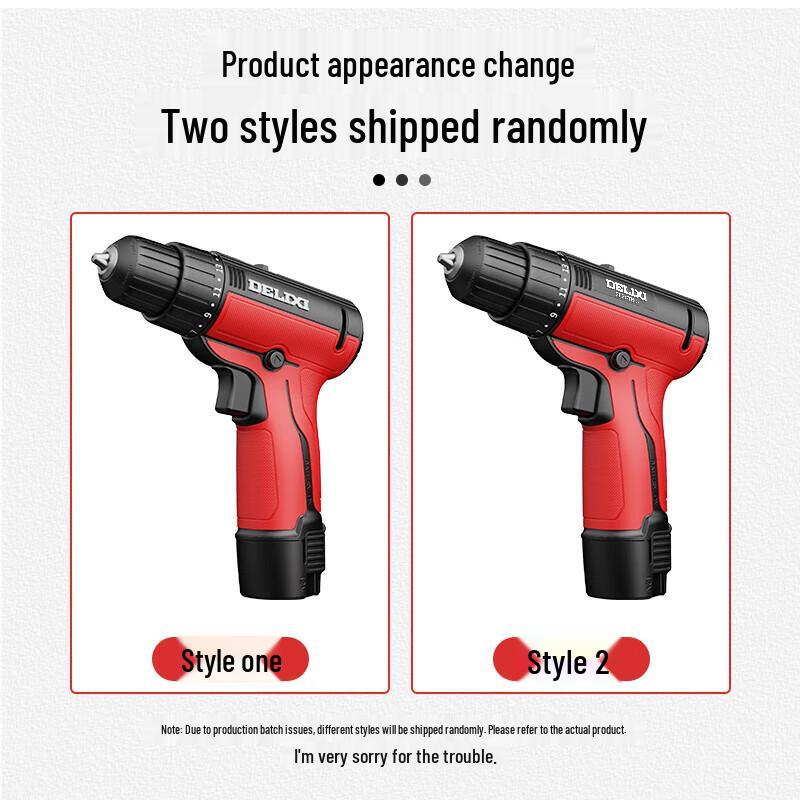 Delixi 16.8V Cordless Electric Drill/Screwdriver CN Plug (adapter Included)