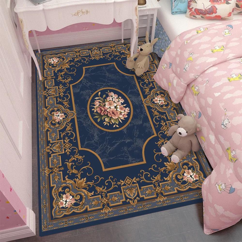 Simple Carpet Cartoon Living Room Bedroom Kitchen Sofa Table Balcony Rug Non-slip Washable Mat Exquisite Home Ornaments