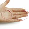 2Pcs Steel Wire Spray Painted Keyring Ring For DIY Bracelet Jewelry Making Craft Accessories