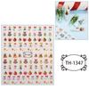 New Year Nail Art Stickers Bronzing Year of the Dragon Chinese Style Mahjong Cartoon Nail Stickers Decoration