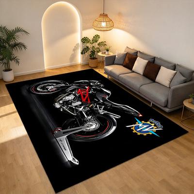 Motorcycle Living Room Nonslip Area Rug Soft Carpet For Bedroom Game Playroom Sofa Office Home Decor Doormat Christmas Gift C9261698