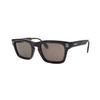 Burberry B. Stripe Minimalist Square Sunglasses Men Sunglasses Tortoise B4403-F-3002/73