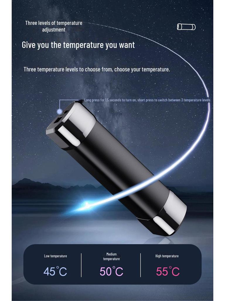 Magnetischer Handwärmer & geteilte Powerbank: Tragbares 2-in-1-Minigerät