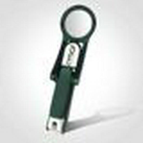Nail Clippers with Magnifying Glass, Double Magnification, Sharp Stainless Steel Blade for Hard Nails, Includes Storage Box.