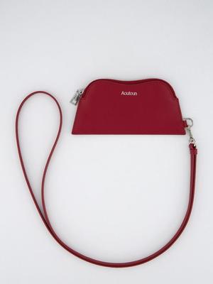 Aouteun Aube Strap Card wallet_Cherry Red
