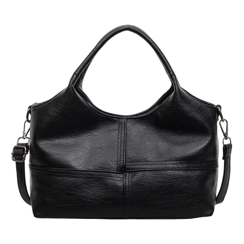 Texture Soft Leather Handbag, High-end Feel, Light Luxury Women's Bag, Large Capacity Commuting Shoulder Crossbody Bag, Women's Bag