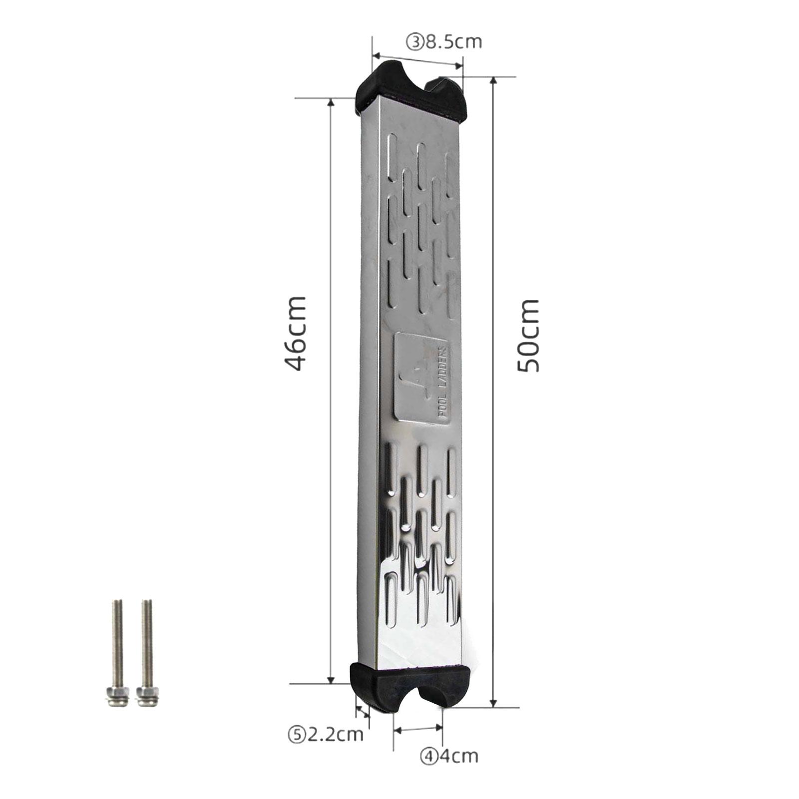 For Standard Pool Ladders Pool Accessory Stainless Steel Pool Ladder Pool Accessibility 304 Stainless Steel Material