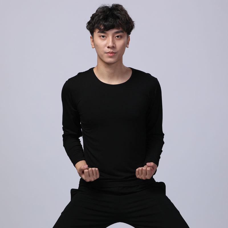 Men's Modal Fitness & Dance Suit - Breathable Sportswear for Yoga, Aerobics, and Training