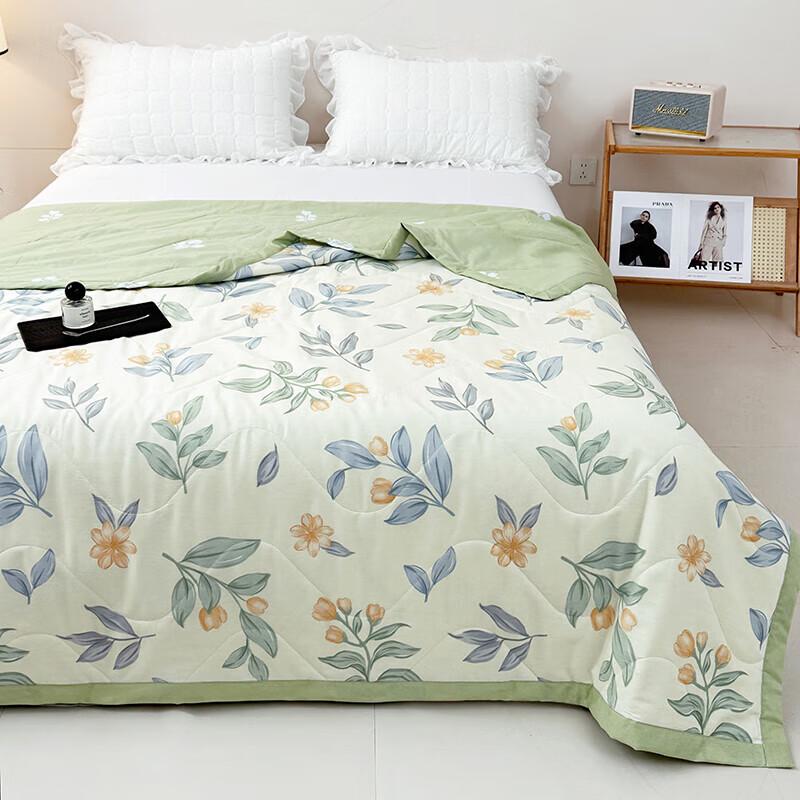 HONGDOU All-Cotton Printed Summer Quilt